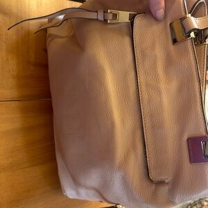 Vince Camuto Blush pink three pocket purse